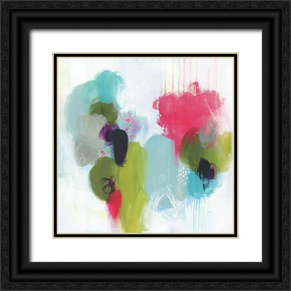 Hawkins, Julie 26x26 Black Ornate Wood Framed with Double Matting Museum Art Print Titled - Something Just Like This