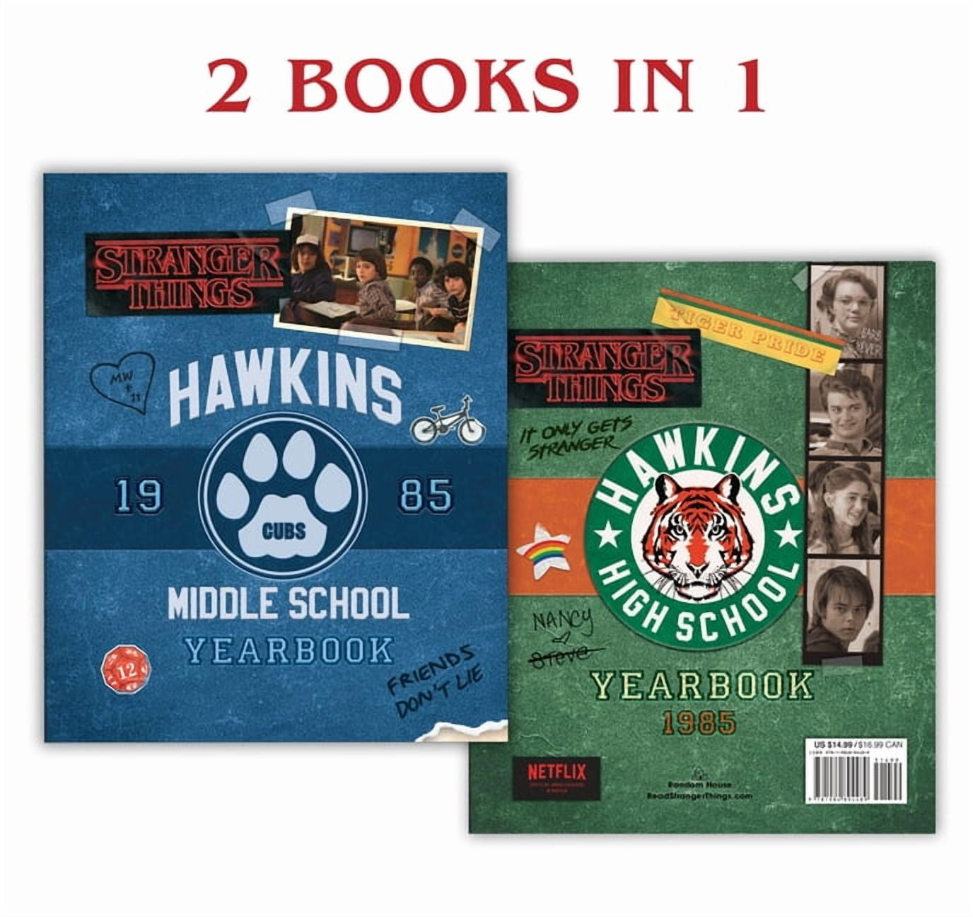 MATTHEW J GILBERT Hawkins Middle School Yearbook/Hawkins High School Yearbook (Stranger Things), (Hardcover)