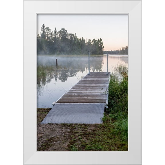 Hawkins, Peter 11x14 White Modern Wood Framed Museum Art Print Titled - USA-Minnesota-Itasca State Park-Lake Itasca