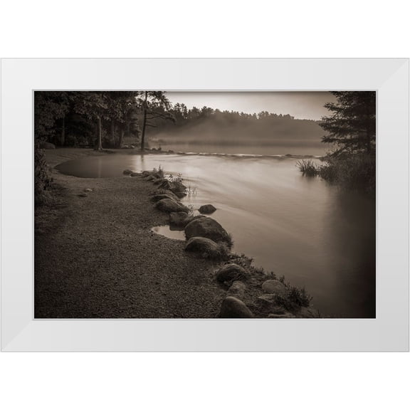 Hawkins, Peter 14x11 White Modern Wood Framed Museum Art Print Titled - USA-Minnesota-Itasca State Park-Mississippi Headwaters