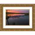 thumbnail image 1 of Hawkins, Peter 32x23 Gold Ornate Wood Framed with Double Matting Museum Art Print Titled - USA-Minnesota-Itasca State Park-Mississippi Headwaters, 1 of 4