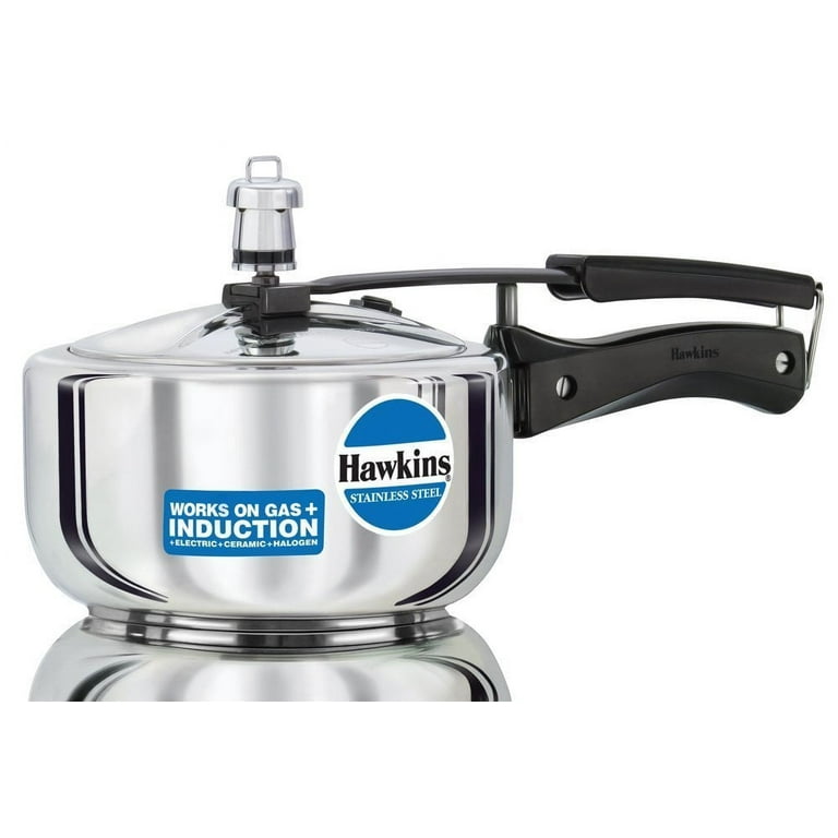 Hawkins Pressure Cooker, 5 Liter, Silver