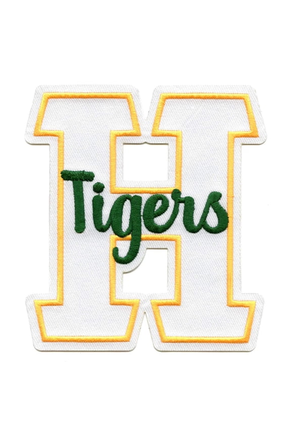 Hawkins Tigers Chrissy Cheer Letter Patch Stranger TV Jacket Embroidered Iron On