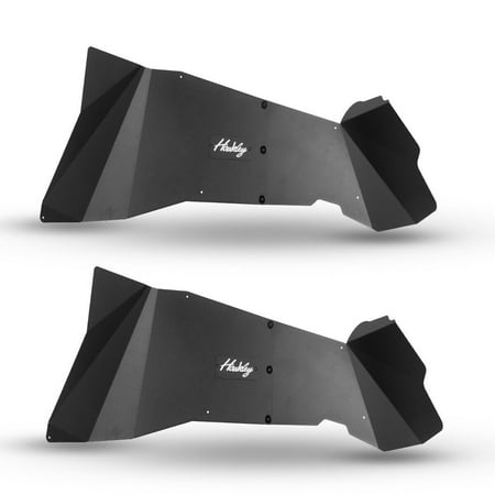 Hawkley 2PCS Rear Inner Fender Flares Liners Compatible with 2007-2018 Wrangler JK JKU Unlimited 2WD 4WD