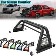 Hawkley Pickup Truck Roll Sport Bar Chase Rack 2023 Nissan Frontier Steel Black