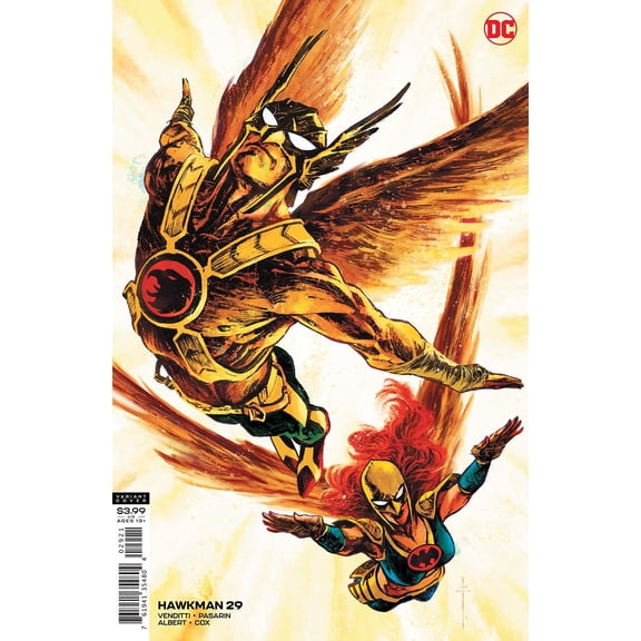 Hawkman #29 Cvr B Sebastian Fiumara Var DC Comics Comic Book