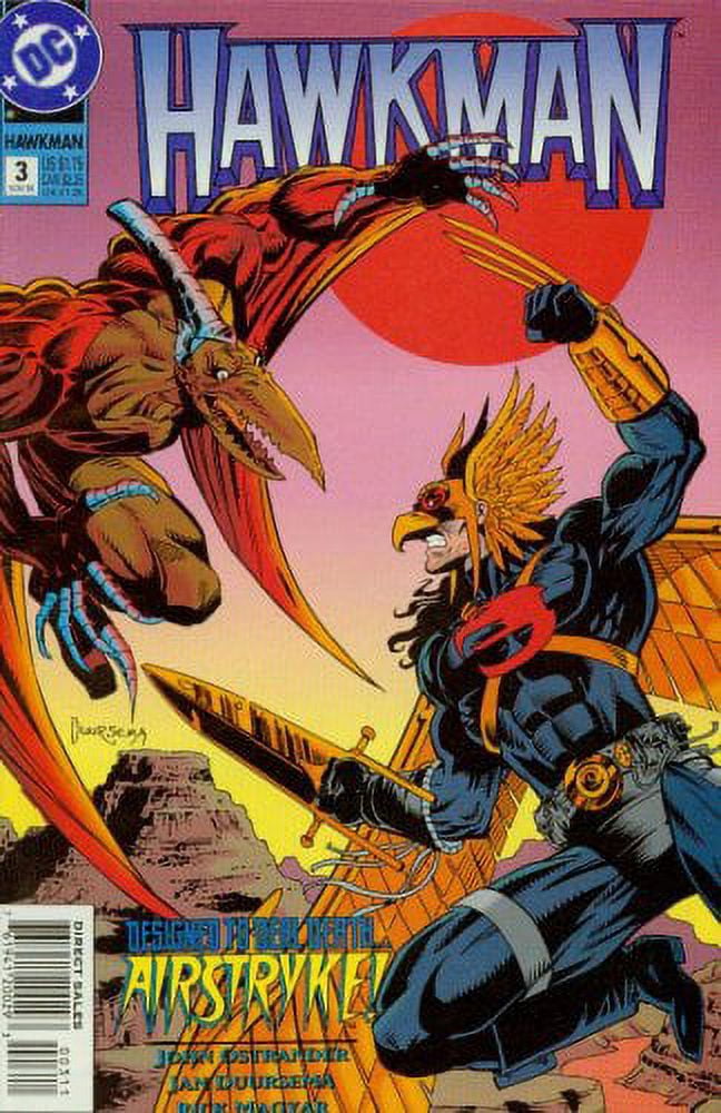 Hawkman 3 Comic June 1 1993 Walmart