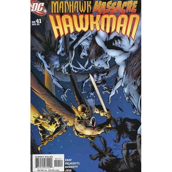 Hawkman (4th Series) #41 VF ; DC Comic Book