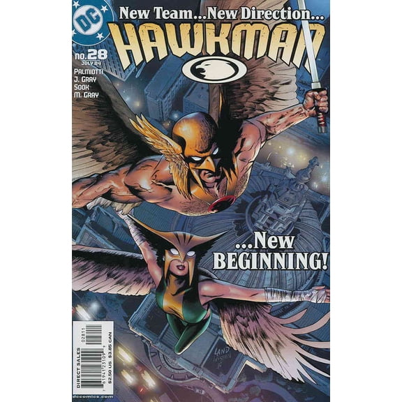 Hawkman (4th series) #28 VF ; DC Comic Book