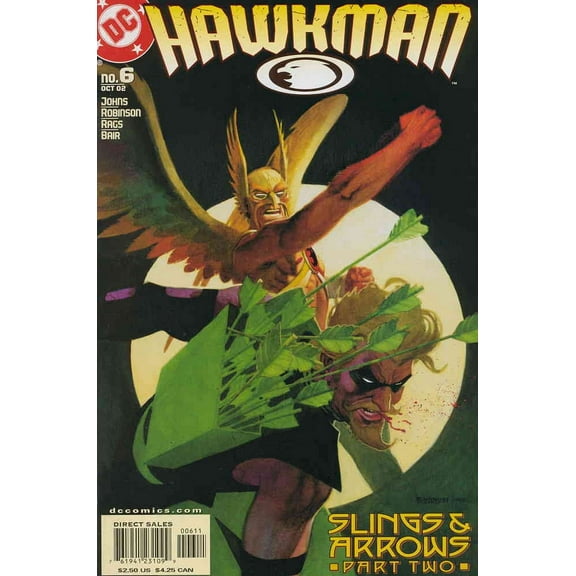 Hawkman (4th series) #6 VF ; DC Comic Book