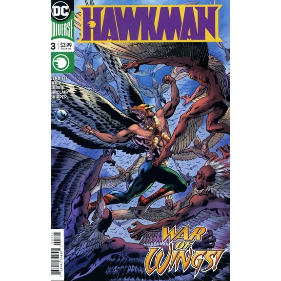 Hawkman (5th Series) #3 VF ; DC Comic Book