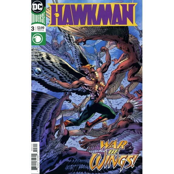 Hawkman (5th Series) #3 VF ; DC Comic Book
