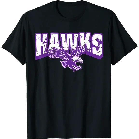 Hawks Back to School Spirit P T-Shirt, Unisex T-Shirt