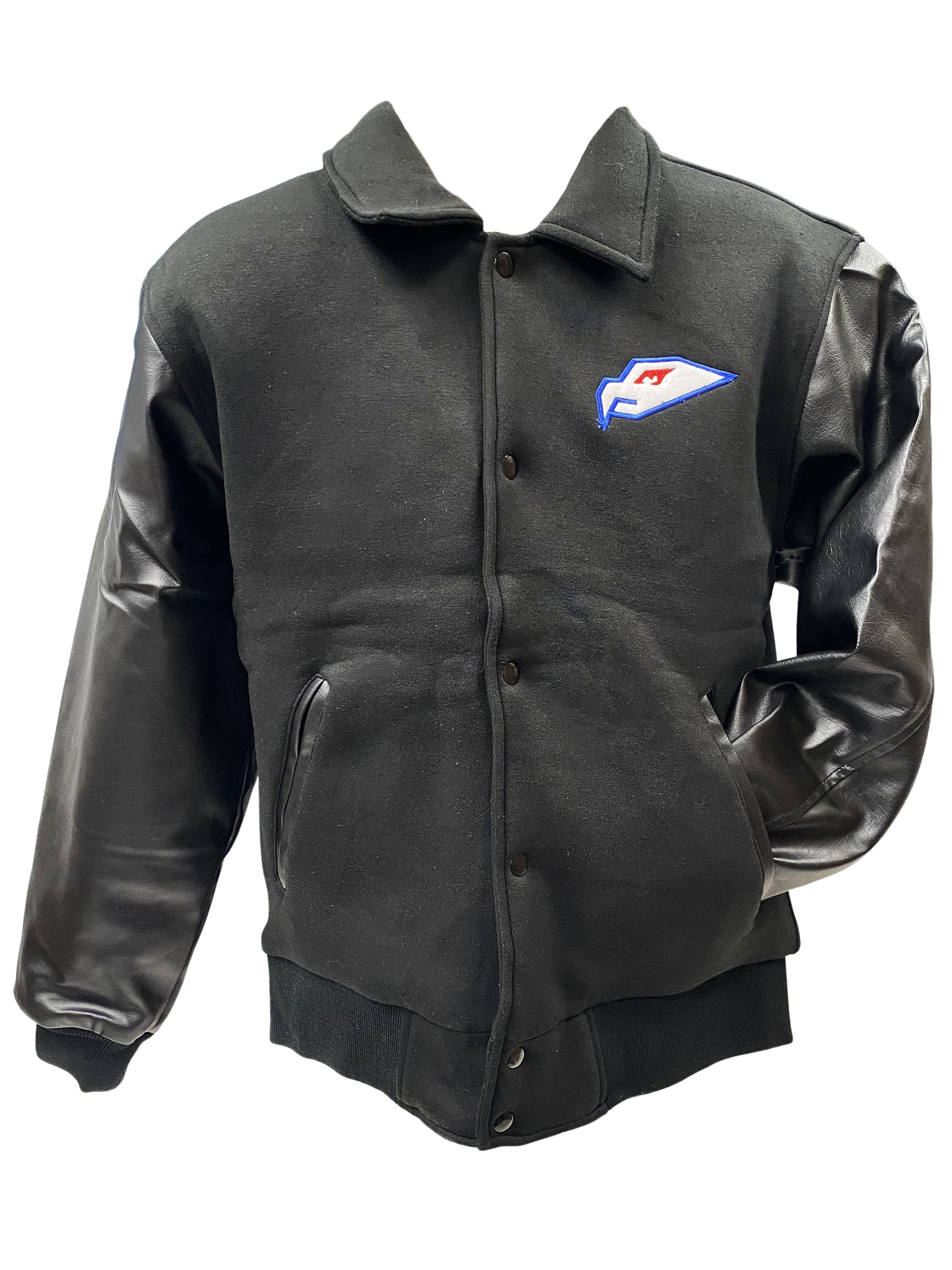 Hawks Coach Jacket With Collar Jack Reilly Mighty Ducks Movie 