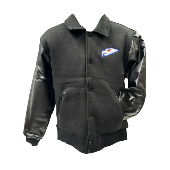 Hawks Coach Jacket With Collar Jack Reilly Mighty Ducks Movie Costume Hockey 90s