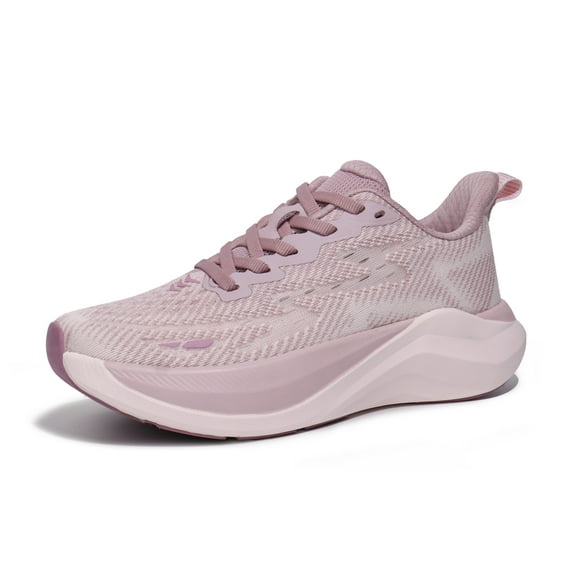 Hawkwell Women's Cloud Zero Active Cushion Breathable Tennis Walking Fashion Sneakers Gym Nursing Medical Work Shoes,Rose,US 10