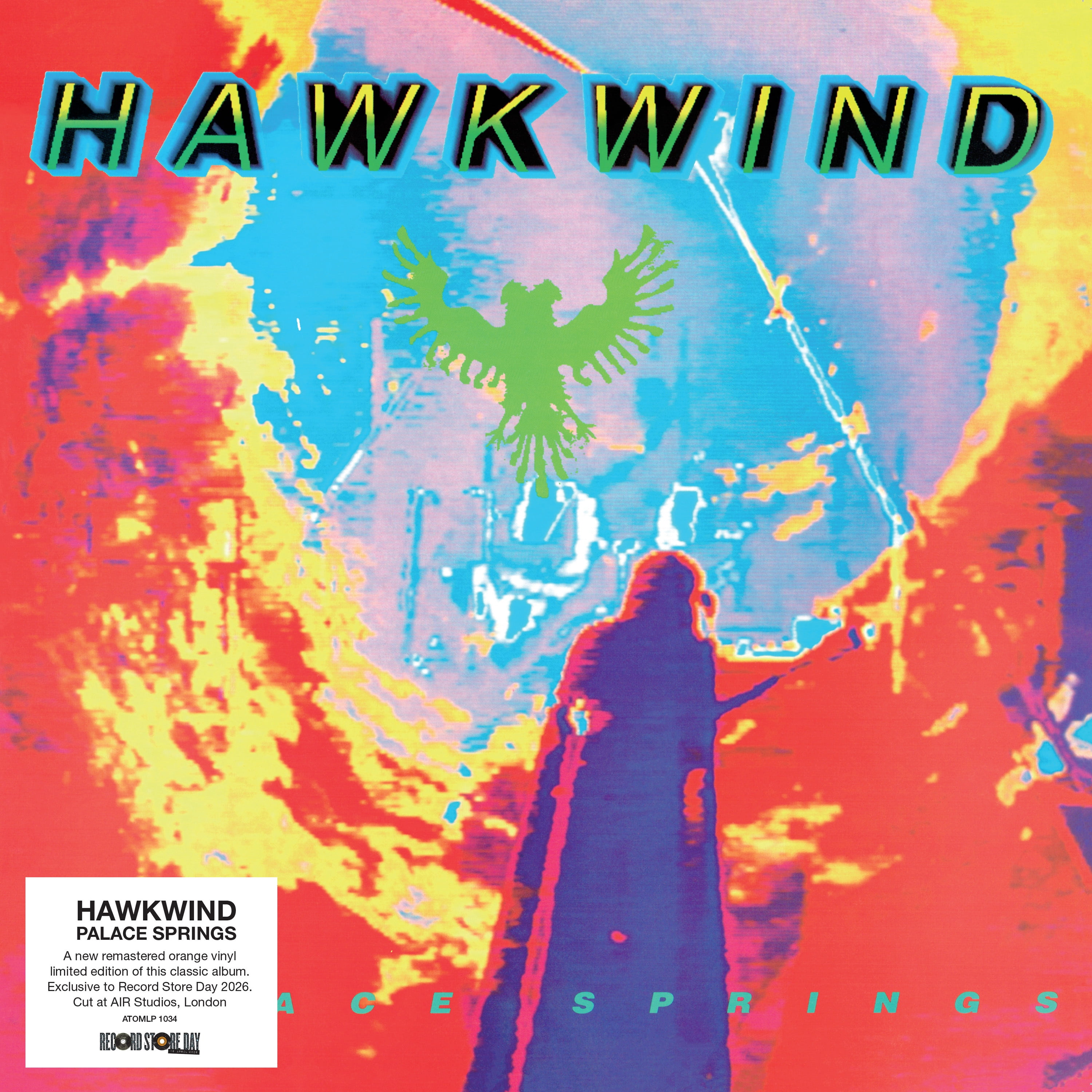 Hawkwind - Palace Springs - Transparent Orange Vinyl - Music & Performance