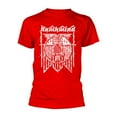 thumbnail image 1 of Hawkwind T Shirt Doremi Band Logo new Official Mens Red, 1 of 2