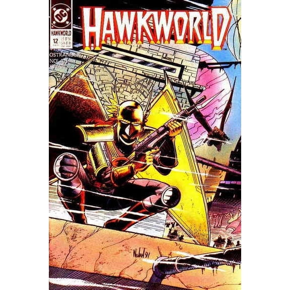 Hawkworld #12 VF ; DC Comic Book