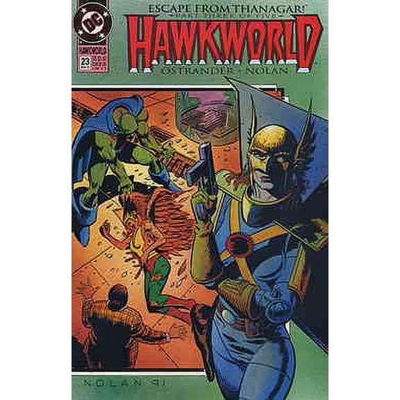 Hawkworld #23 VF ; DC Comic Book