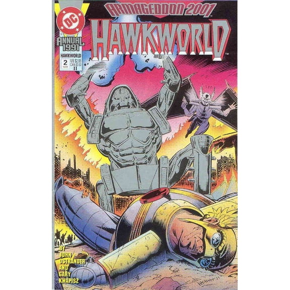 Hawkworld Annual #2 (2nd) VF ; DC Comic Book