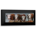 thumbnail image 1 of Hawley, Carolyne 14x7 Black Modern Framed Museum Art Print Titled - The Diners Club, 1 of 5