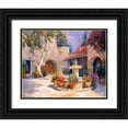 thumbnail image 1 of Hawley, Carolyne 18x15 Black Ornate Wood Framed with Double Matting Museum Art Print Titled - La Fuente, 1 of 4