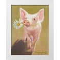 thumbnail image 1 of Hawley, Carolyne 19x24 White Modern Wood Framed Museum Art Print Titled - Life as a Pig IV, 1 of 4