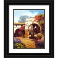 thumbnail image 1 of Hawley, Carolyne 26x32 Black Ornate Wood Framed with Double Matting Museum Art Print Titled - Capistrano, 1 of 4