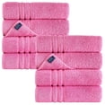 thumbnail image 1 of Hawmam Linen Pink Towels - 8-Pack Set, 100% Turkish Cotton, Pink Towel Set, Large, Soft & Plush, Quickdry, Super Absorbent, 27'x54', Bath Towels for Bathroom, Gym, Spa, Hotel Quality, 1 of 7