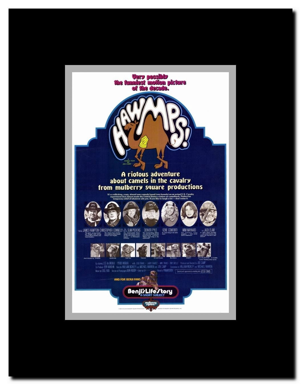 Hawmps! Framed Movie Poster