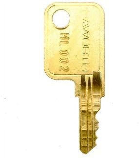 Haworth ML020 Replacement Key 2 Keys