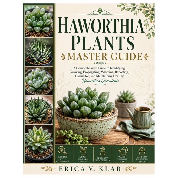 Haworthia Plants Master Guide: A Comprehensive Guide to Identifying, Growing, Propagating, Watering, Repotting, Caring f, (Paperback)