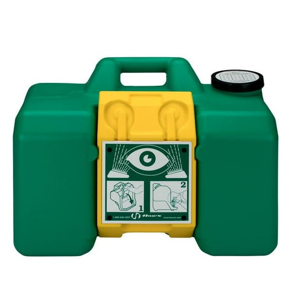 Haws, 7501, 9-Gallon Cap. Gravity Operated Portable Eyewash - 1 Each CA3