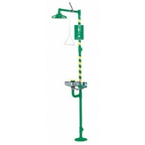 Haws 8300Crp-8309Crp Corrosion-Resistant, Coated Combination Shower & Eye/Face Wash -
