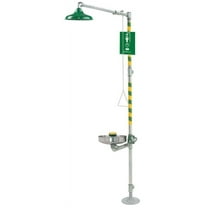 Haws 8309Wc Barrier-Free, Combination Shower And Eye/Face Wash - Stainless Steel