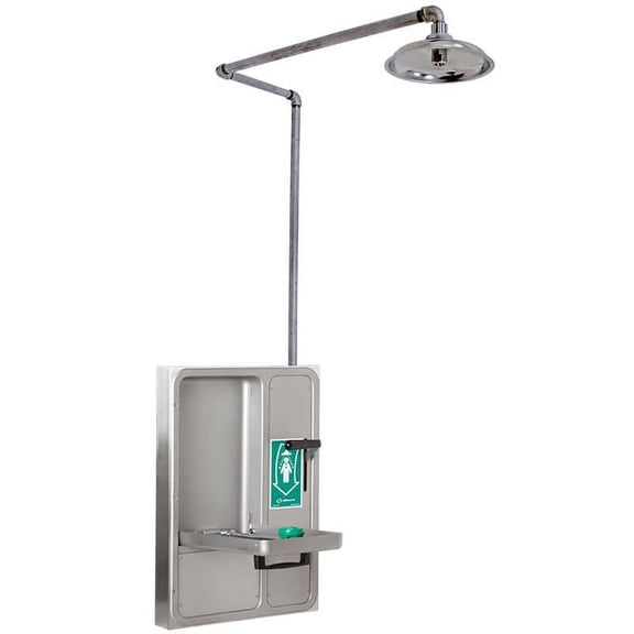 Haws 8356Wcsm Axion Surface Mounted Cabinet Eye And Face Wash - Stainless Steel
