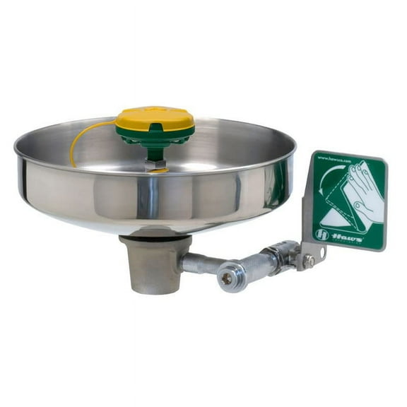 Haws Unmounted Mounted Eyewash Station Stainless Steel 7460