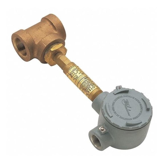 Haws Flow Switch, Brass, Brass, For Use With, Alarm, Eyewash, Shower SP154DPDT