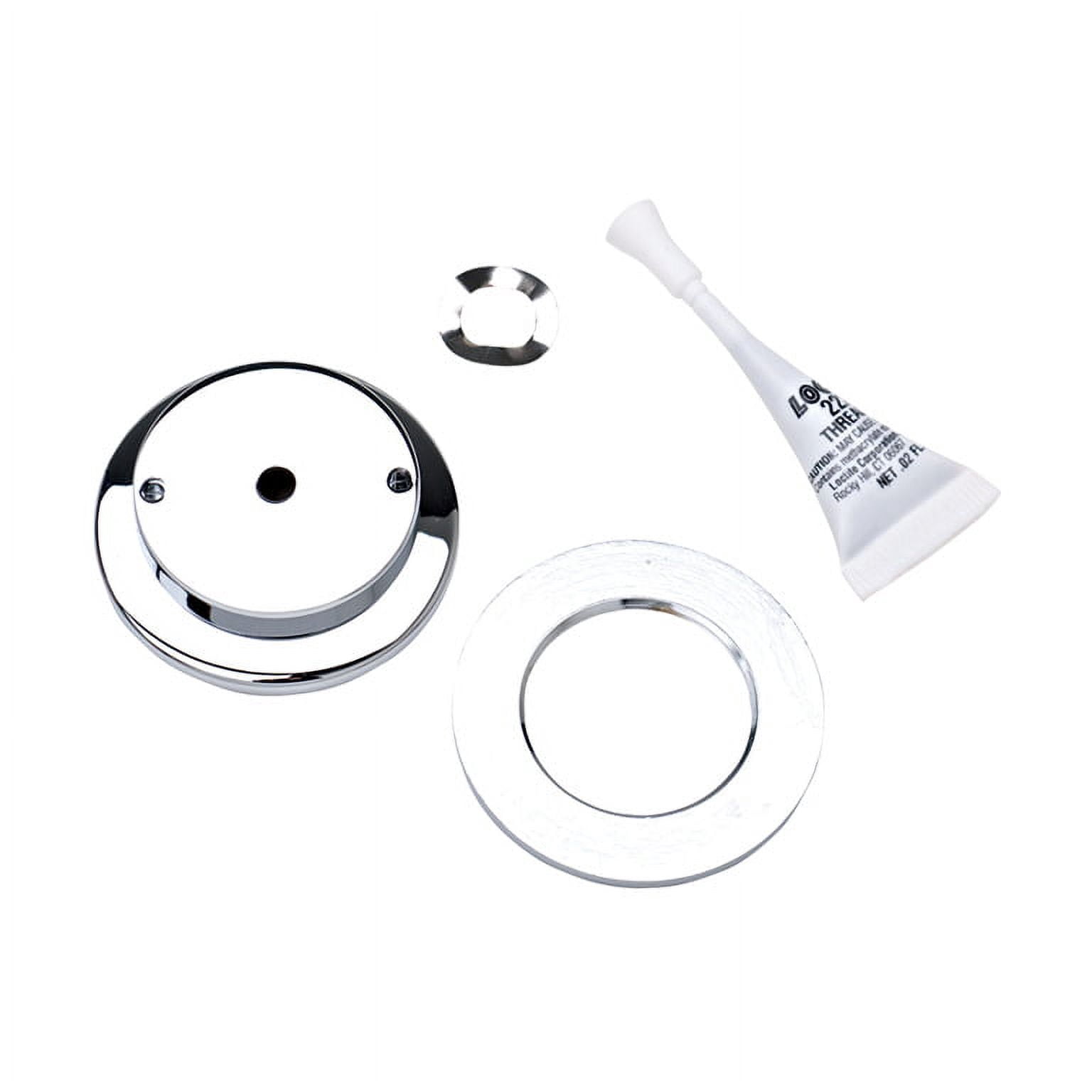 Haws Pba6 Flanged Push Button Assembly - Chrome - Walmart.com