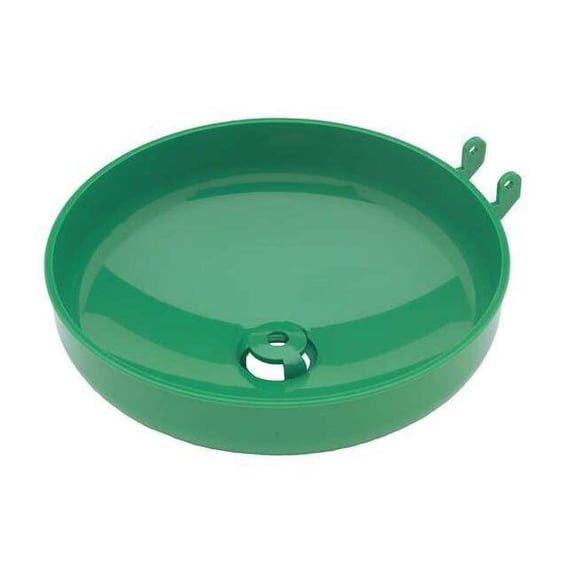 Receptor/Bowl, Plastic, Green, For Use With, Eye/Face Wash Station, Eyewash SP93