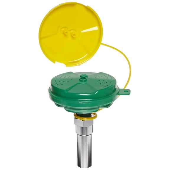 Haws SP65 Axion MSR Eye/Face Wash Head with Inverted Directional Flow, Green/Yellow/Silber CA2