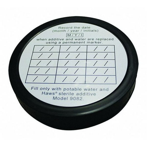 Haws Filler Cap, Plastic, Black, For Use With, Eyewash SP131