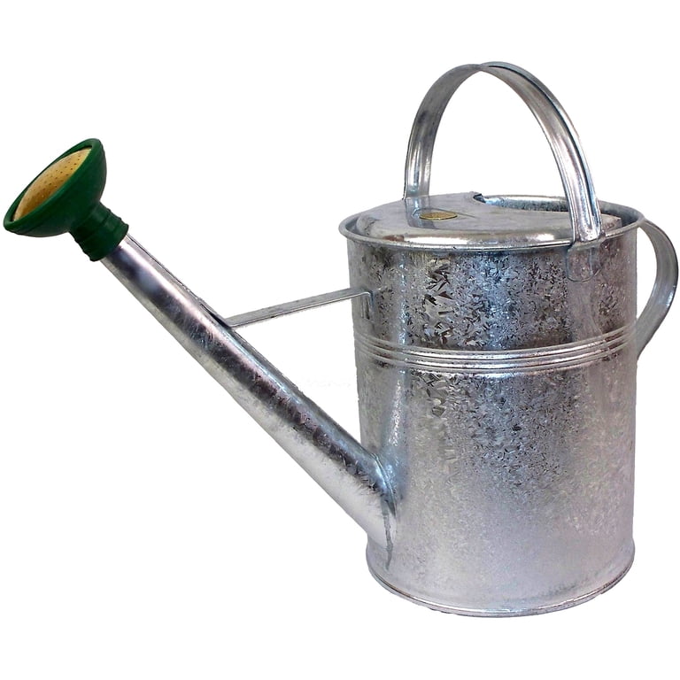 Haws Traditional 2.3 gal Watering Can, Galvanized V143Z - Walmart.com
