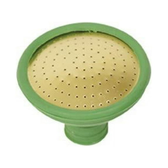 Haws V230 Finasrain No. 7 Round Rubber-Backed Medium Spray Brass Face