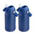 thumbnail image 1 of Hawsaiy 12oz Kids Insulated Water Bottle 2-Pack with Straw Lid, Leak-Proof Stainless Steel BPA-Free Thermos for School Boys and Girls, 1 of 10