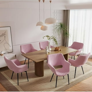 Dining Chairs in Kitchen Dining Furniture Pink Walmart