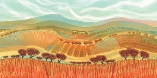 Hawthorn Edge Canvas Art - Rebecca Vincent (10 x 20)