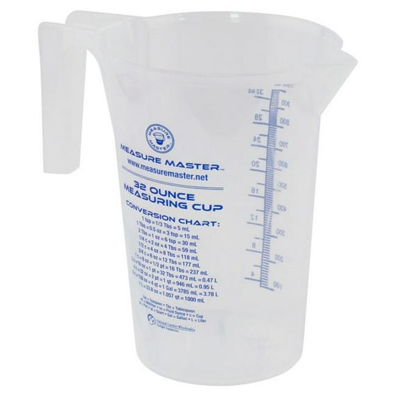 Hawthorne 7004452 32 oz Measure Master Measuring Cup