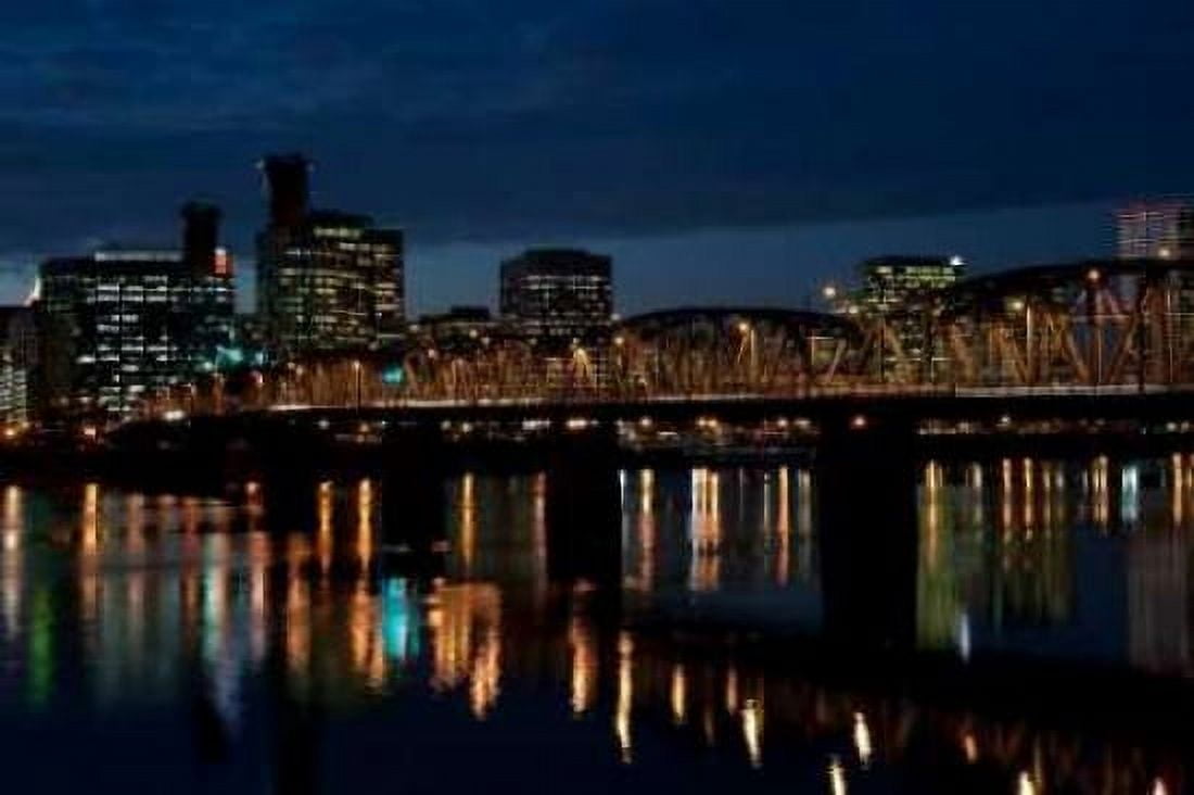 Hawthorne Bridge II Canvas Art - Erin Berzel (12 x 18)